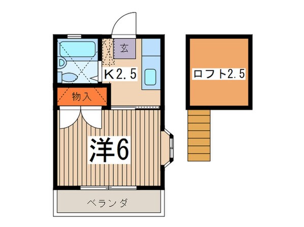 パールハイツの物件間取画像